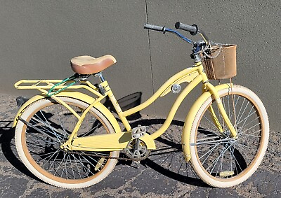 #ad #ad used Huffy Nel Lusso 26 inch Cruiser Bike Yellow $185.00