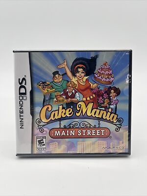 #ad Cake Mania: Main Street for Nintendo DS 2010 Factory Sealed Free Shipping $31.99