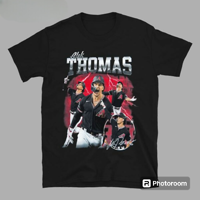 #ad Arizona Diamondbacks Alek Thomas’ NLCS Game 4 Home Run Trot Shirt 2024 Gifts $23.99