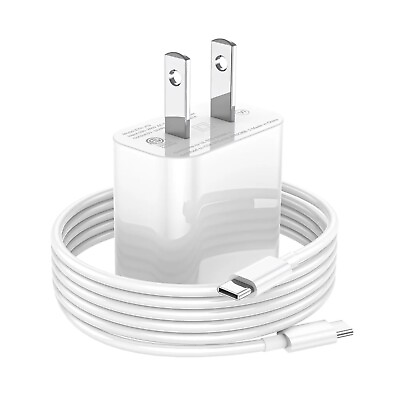 #ad OEM Original Genuine Apple iPhone 15 14 13 Charger Cable 3f6ft 20W Power Adapter $6.49