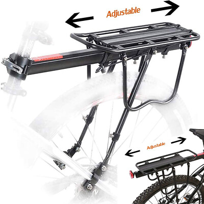 110lb Rear Bike Rack Bicycle Cargo Pannier Luggage Carrier for 26quot; 29quot; Frames US $24.89