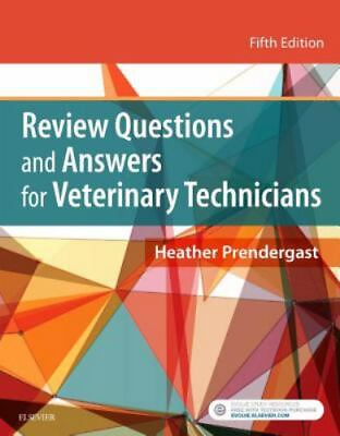 #ad #ad Review Questions and Answers for Veterinary Technicians Prendergast BS RVT C $17.66