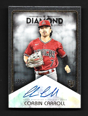 #ad 2023 Topps Diamond Icons Corbin Carroll NL Rookie of the Year RC Autograph 25 $275.00