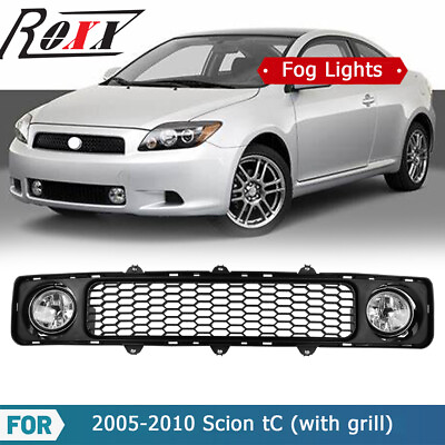 #ad For 2005 2010 Scion tC Fog Lights w Bumper Grill Clear Lens Replacement Lamp Lamp;R $65.99
