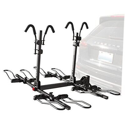 #ad 4 Bikes Hitch Mount Rack Carrier for Car Truck SUV Tray Standard 4 Bikes $292.54