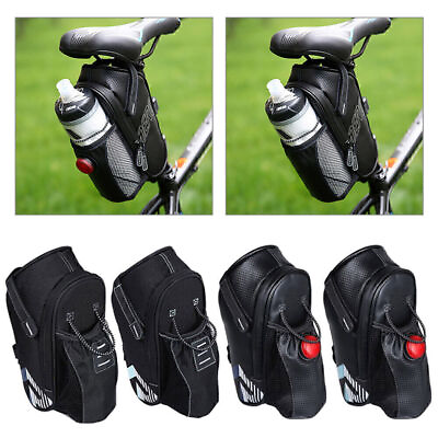 #ad #ad Cycling Bicycle Saddle Bag Pannier MTB Road Bike Seat Rear Bag Tail Storage Bags $24.28