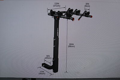 #ad Tyger Auto 3 Bike Lock Hitch Mount Bicycle Carrier Rack $449.95