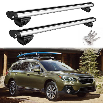 #ad #ad 53quot; Rooftop Rack Rail Crossbar Cargo Luggage Carrier For Subaru Outback 2000 23 $139.11