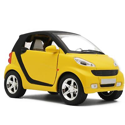 #ad #ad 1:32 Model Car Toy Vehicle Kids Gifts With Soundamp;Light For Smart ForTwo Yellow D $24.19