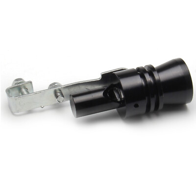 #ad XL Turbo Sound Whistle Muffler Exhaust Pipe Simulator Whistler Auto Car Black $5.99