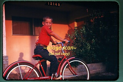 #ad #ad Schwinn Typhoon Bicycle Bike in 1967 Original Slide k14a $9.99