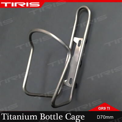 TIRIS Bicycle Titanium Water Bottle Holder MTB Cycling Bike Accessories Cage Ti $23.50