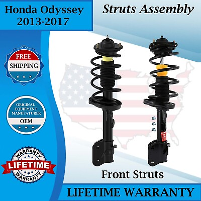#ad Monroe OEM Front Struts For 2013 2017 Honda Odyssey 3.5L Lifetime Warranty $318.00