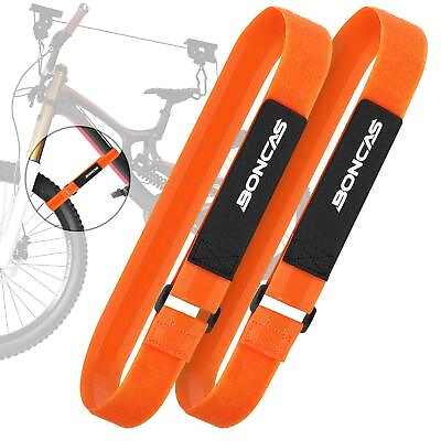#ad Adjustable Bike Rack Strap 29.5quot; Bicycle Wheel Stabilizer Straps with Innovat... $22.10