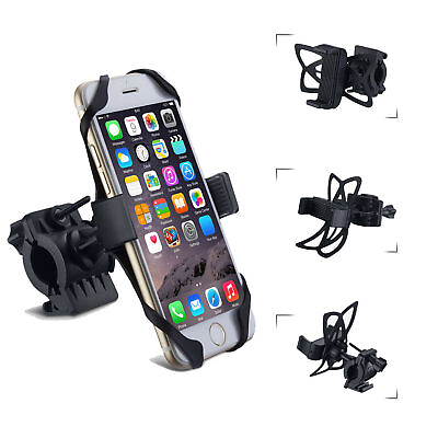 #ad Bicycle Motorcycle MTB Bike Handlebar Silicone Mount Holder for Cell Phone GPS $5.30