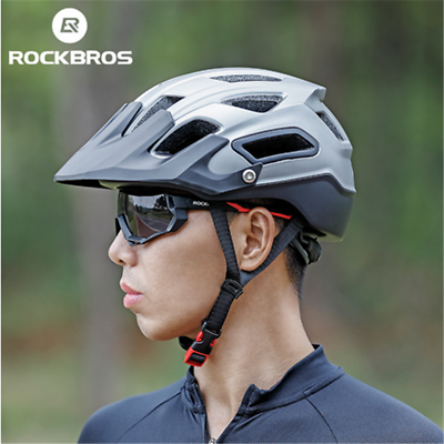 #ad #ad ROCKBROS Bicycle Helmet Breathable EPS MTB Road Bike Helmet Integrally molded $49.99