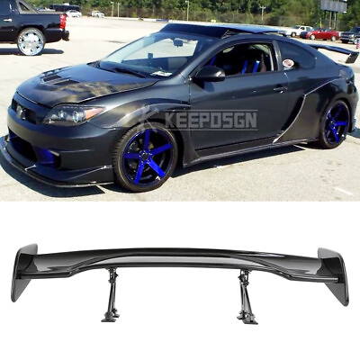 #ad Glossy 46quot; Rear Trunk Spoiler Racing GT Wing Diffuser For Scion tC 2005 2016 $148.67