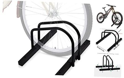 #ad #ad Bike Floor Stand Bike Parking Rack for 1 Bike Garage Bike 1 Bike Stand $38.49