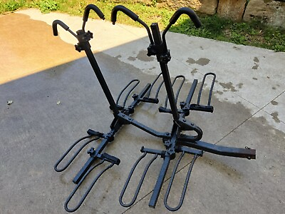 #ad 4 bike flatbed bike rack hitch mount $100.00