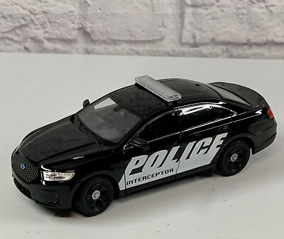 #ad *BRAND NEW* Welly 1:24 Diecast Car Ford Police Interceptor Sedan $29.95