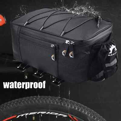 Bicycle Trunk Pannier Rear Rack Seat Bag Bike Cycling Storage Pouch 	Waterproof $14.82