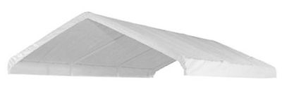 #ad 20x30 Heavy Duty Valance Canopy Tarp Carport Cover White NEW $189.99
