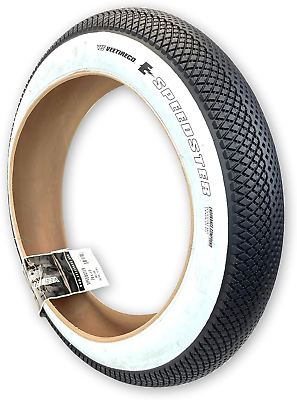#ad Vee Tire 20X4.0 White Wall Bike Tire Speedster E Bike 50 Rated with Endurance Co $126.99