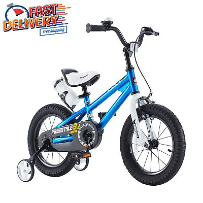 RoyalBaby Kids Bike 12 Inch W Training Wheels Bicycle for Boys Girls 3 4 y. Ages $69.52