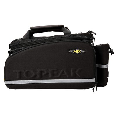 #ad #ad Topeak Bike Rear Rack Trunk Bag with Rigid Molded Panels for Bicycle Black $139.95
