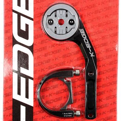 #ad K Edge Wahoo Bolt Sport Bicycle Computer Handlebar Out Front Alloy Mount 31.8mm $31.90
