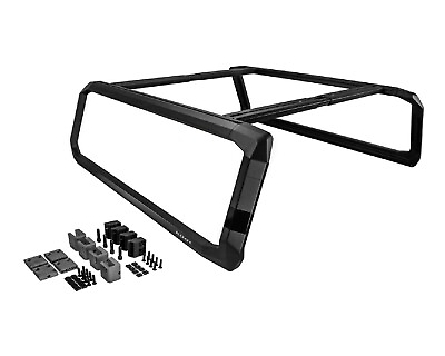 #ad #ad Kuat Ibex Ballistic Black Aluminum Bed Rack for Mid Size Short Bed Truck IBEXA1 $1489.00