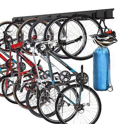 #ad #ad Bike Storage Rack Garage Bicycle Wall Mount Hanger with 8 hooks Cycle Stand... $55.30