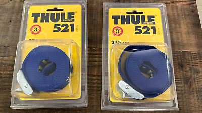 #ad Thule 521 straps 275cm Brand New New Old Stock Thule NOS. Vintage Thule $74.00