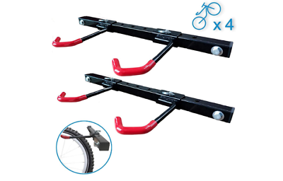 #ad #ad Bicycle Hangers Bike Wall Mount Storage for Garage 2 Pack Hangs 4 Bicycles. $26.50