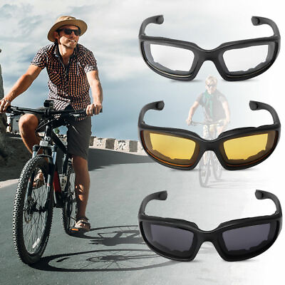 #ad 3PCS Cycling Sunglasses Bike Glasses Outdoor Sport Bicycle Goggles UV Protection $8.29