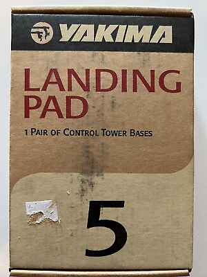 YAKIMA Landing Pad 5 One pair of Control Tower Bases #00225 NEW $39.96
