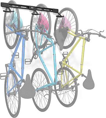 #ad Wall Mount Bike Rack Steel Bike Mount Wall Adjustable Bike Hangers for Garag $71.99