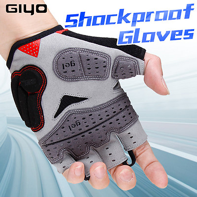 #ad #ad Summer Cycling Bike Bicycle Gloves Gel Half Finger Shockproof Sport Gym Gloves $9.99