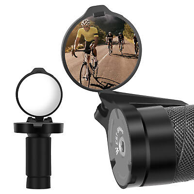 #ad WEST BIKING Bicycle Rearview Mirror MTB Road Bike HD Convex View Mirror 1pcs $8.08