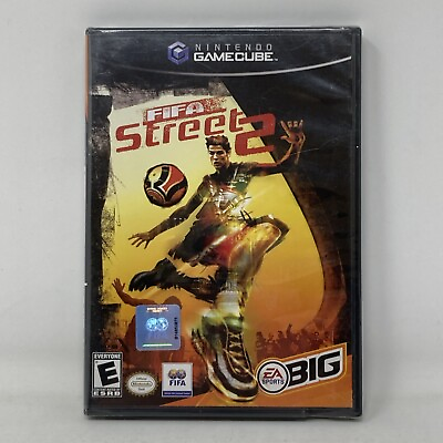 #ad FIFA Street 2 Nintendo Gamecube Sealed Loose Disc Torn Seal D11 $59.99