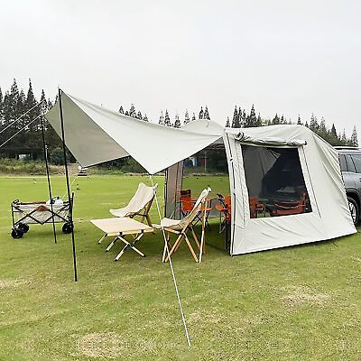 Universal Tent for Car Trunk Sunshade Rainproof Rear SUV Tent Motorhome $413.26