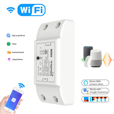 #ad SONOFF RFR2 Smart Switch Wifi 433MHZ RF Wireless APP Remote Control DIY Refit $12.99