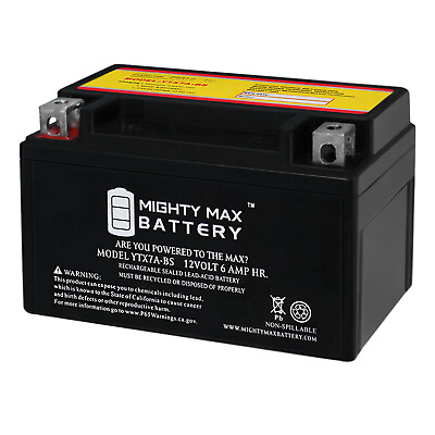 #ad Mighty Max YTX7A BS Battery Replacement for ATV Quad Dirt Pit Bike 150 200cc $25.99