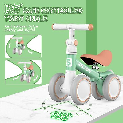 Baby Balance Bike for 10 36 Month Boys Girls Adjustable Toddler Balance Bike New $30.07