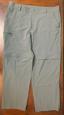 #ad #ad Eastern Mountain Sports Men#x27;s Convertible Hiking Pants Shorts 40 Gray $18.99