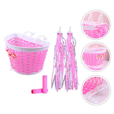#ad Fun Bike Accessories for Kids Streamers and Basket $12.68
