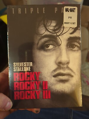 #ad Rocky Box Set: Rocky 1976 Rocky II 1979 amp; Rocky III 1982 New Sealed $15.10