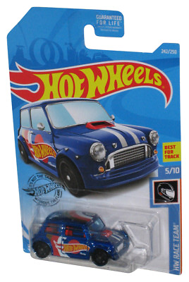 #ad Hot Wheels Morris Mini 2017 HW Race Team 5 10 Blue Toy Car 242 250 $10.98
