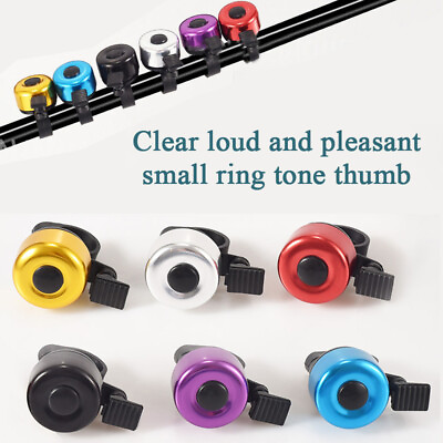 #ad Bicycle Bell Alloy Mini Loud Clear Sound Bike Bells For Adults and Kids $2.12