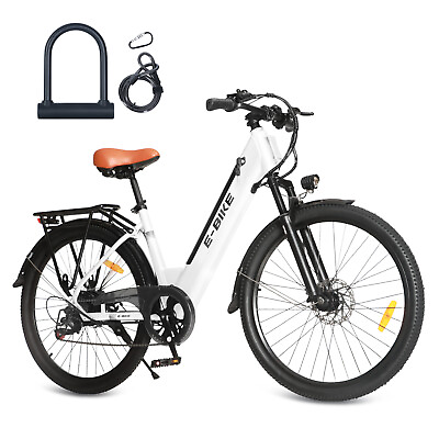 #ad 2024 E Bike 26#x27;#x27; Electric Bike for Adults 750W Motor City Bicycle Commuter Ebike $539.99